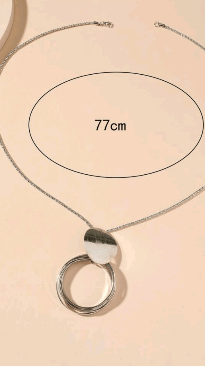 Silver Ring Pendant JU0401