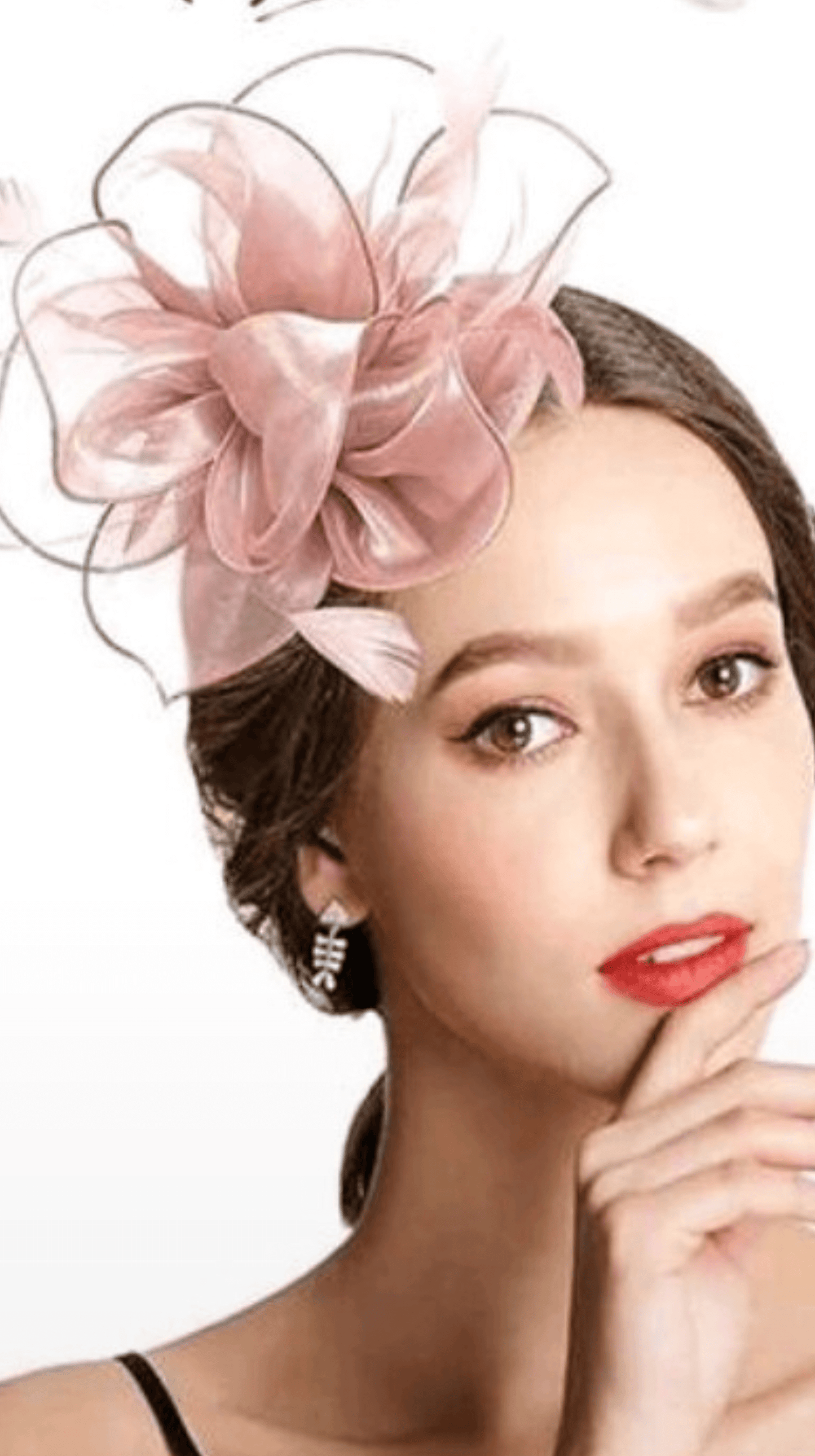 Green Fascinator HA019