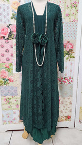 Emerald Green Dress Set LR0645