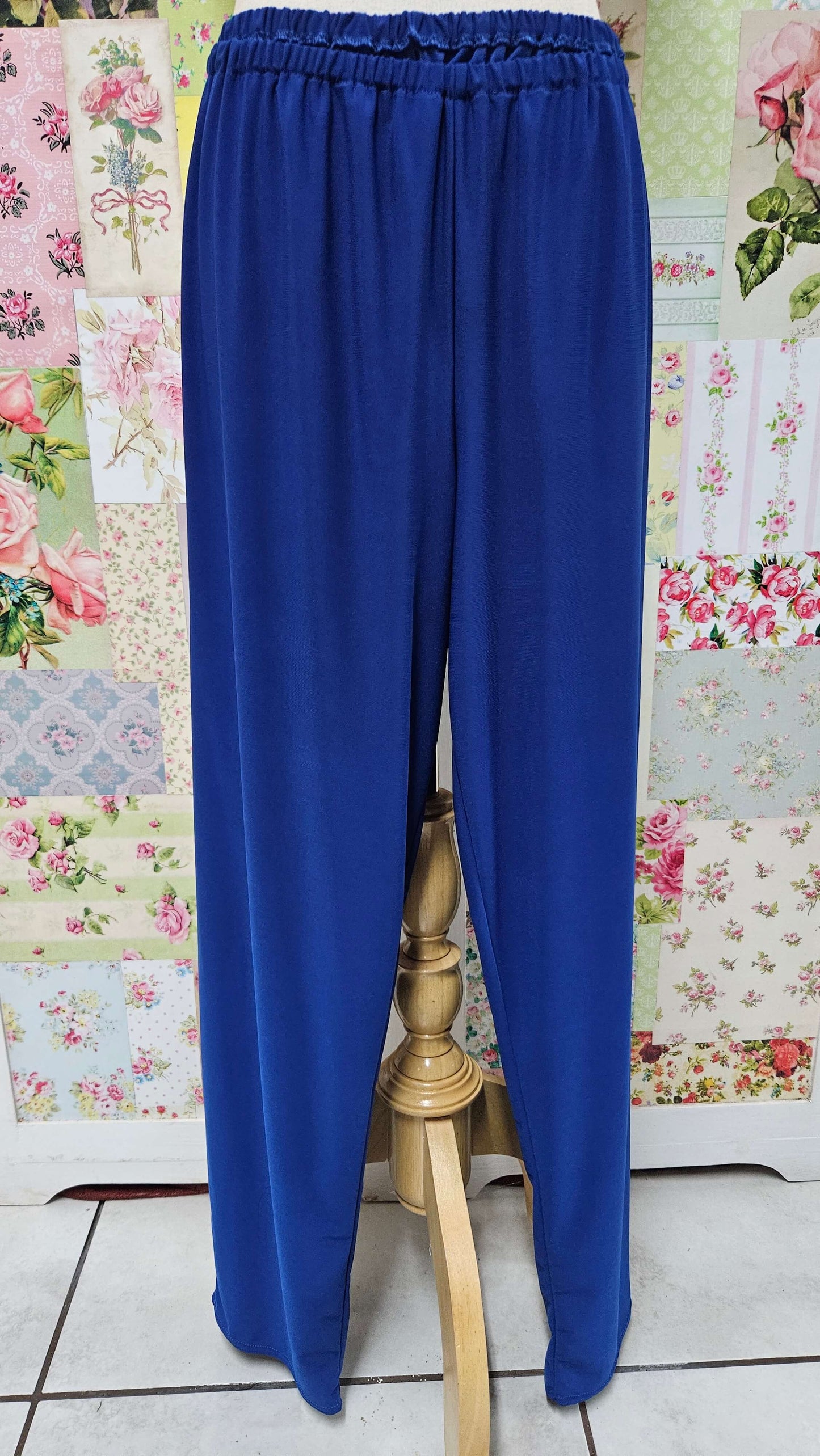Royal Blue 3-Piece Pants Set LR0355