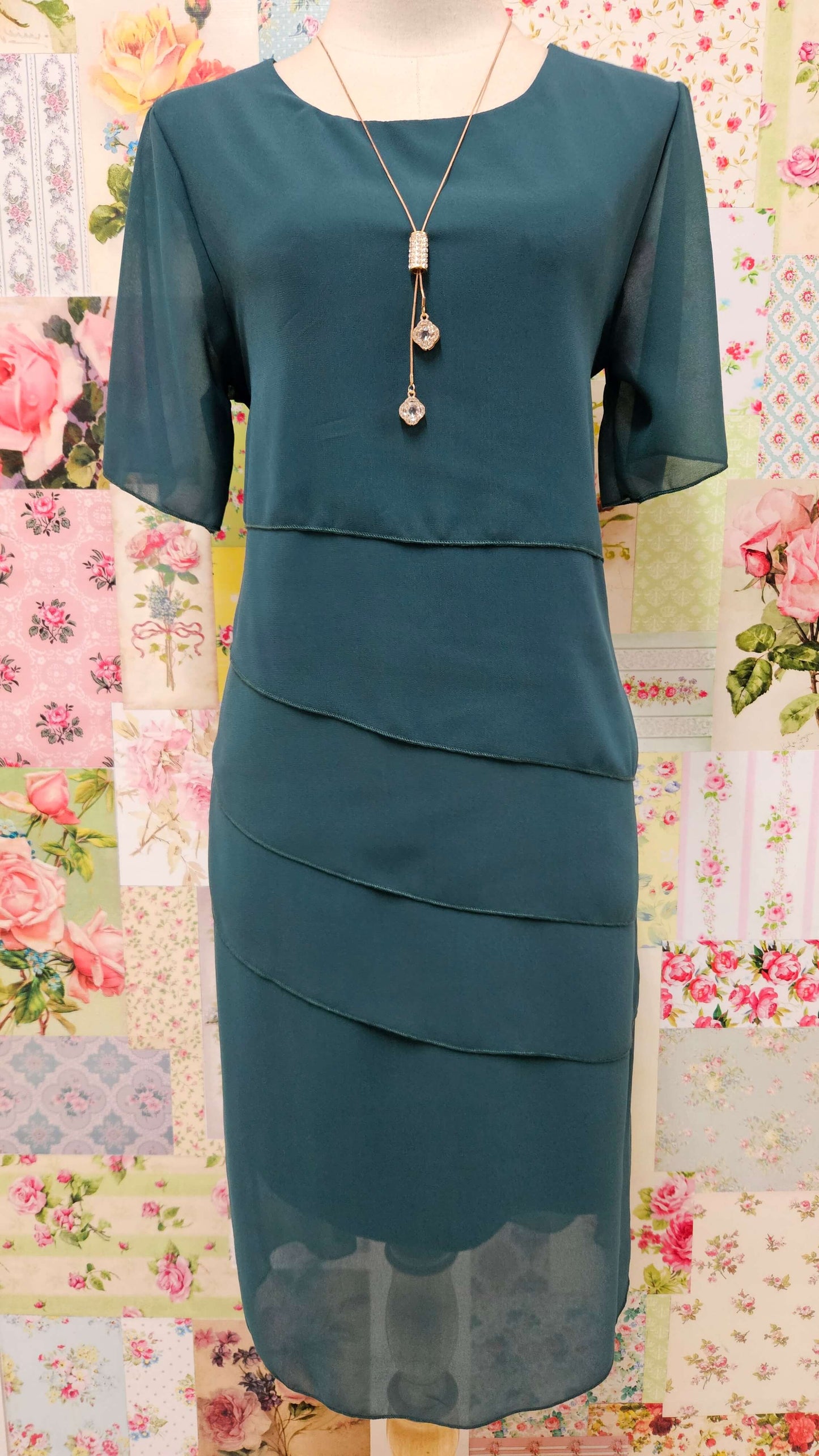 Emerald Green Dress BU0121