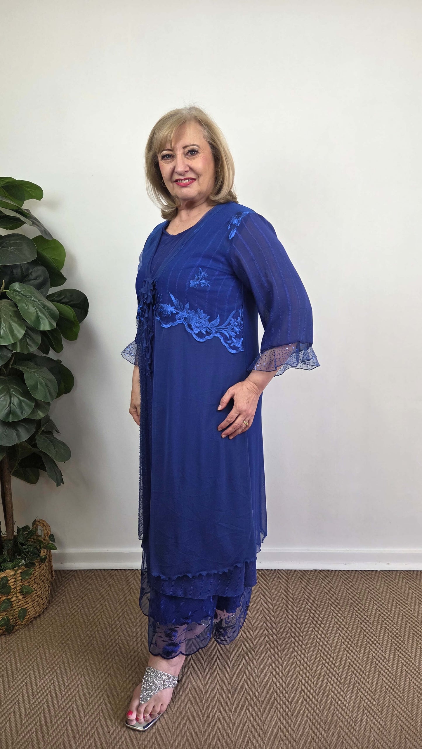 Royal Blue Dress LR0568