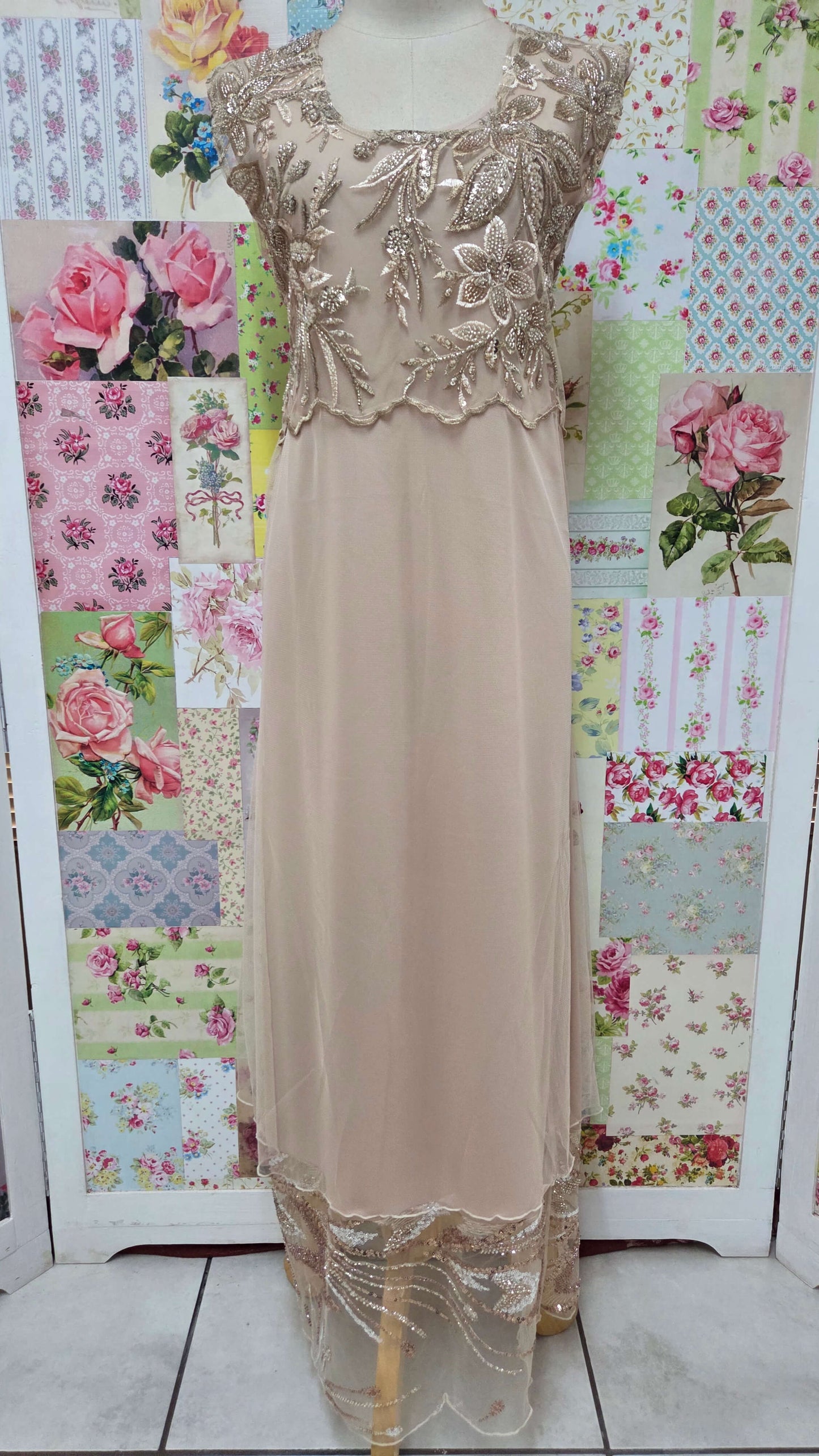 Champagne Dress Set LR0592