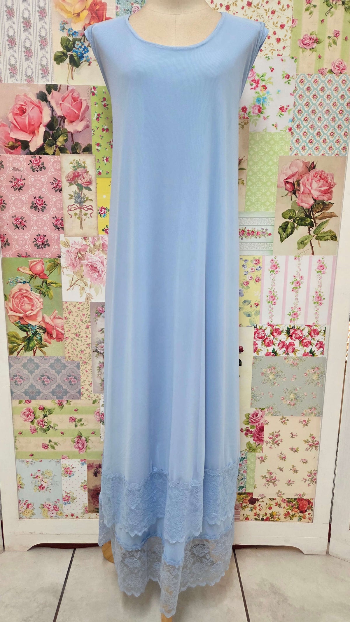 Sky Blue Dress Set LR0218