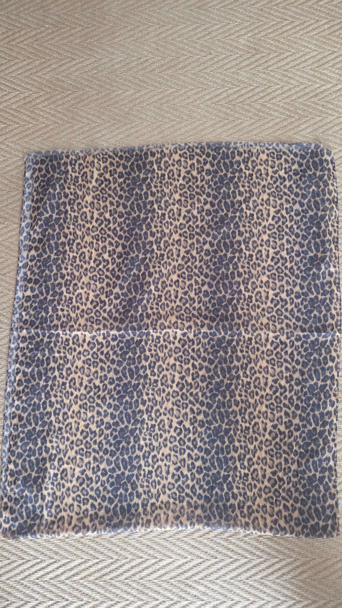 Leopard Print Scarf SE0299
