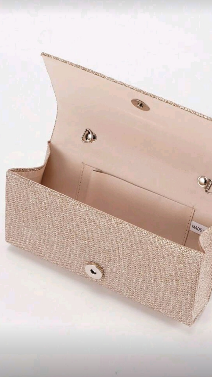 Gold Clutch Bag EB001