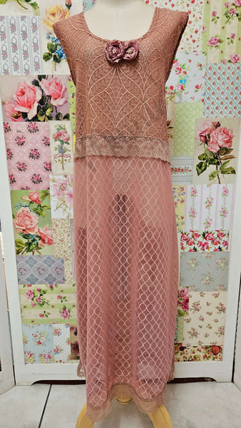 Dusty Pink Dress LR0607