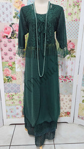 Emerald Green Dress Set LR0644