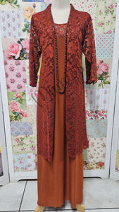 Rust Dress Set LR0649