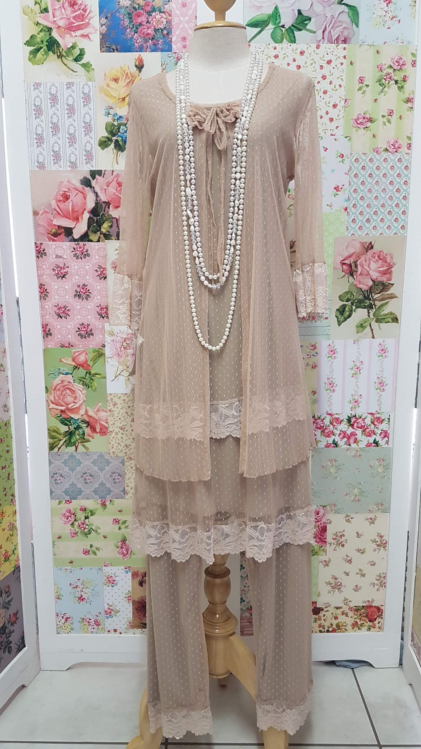 Sand 3-Piece Pants Set SA017