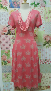 Coral & Stone Dress BE041