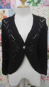 Black Knitted Top BK0198