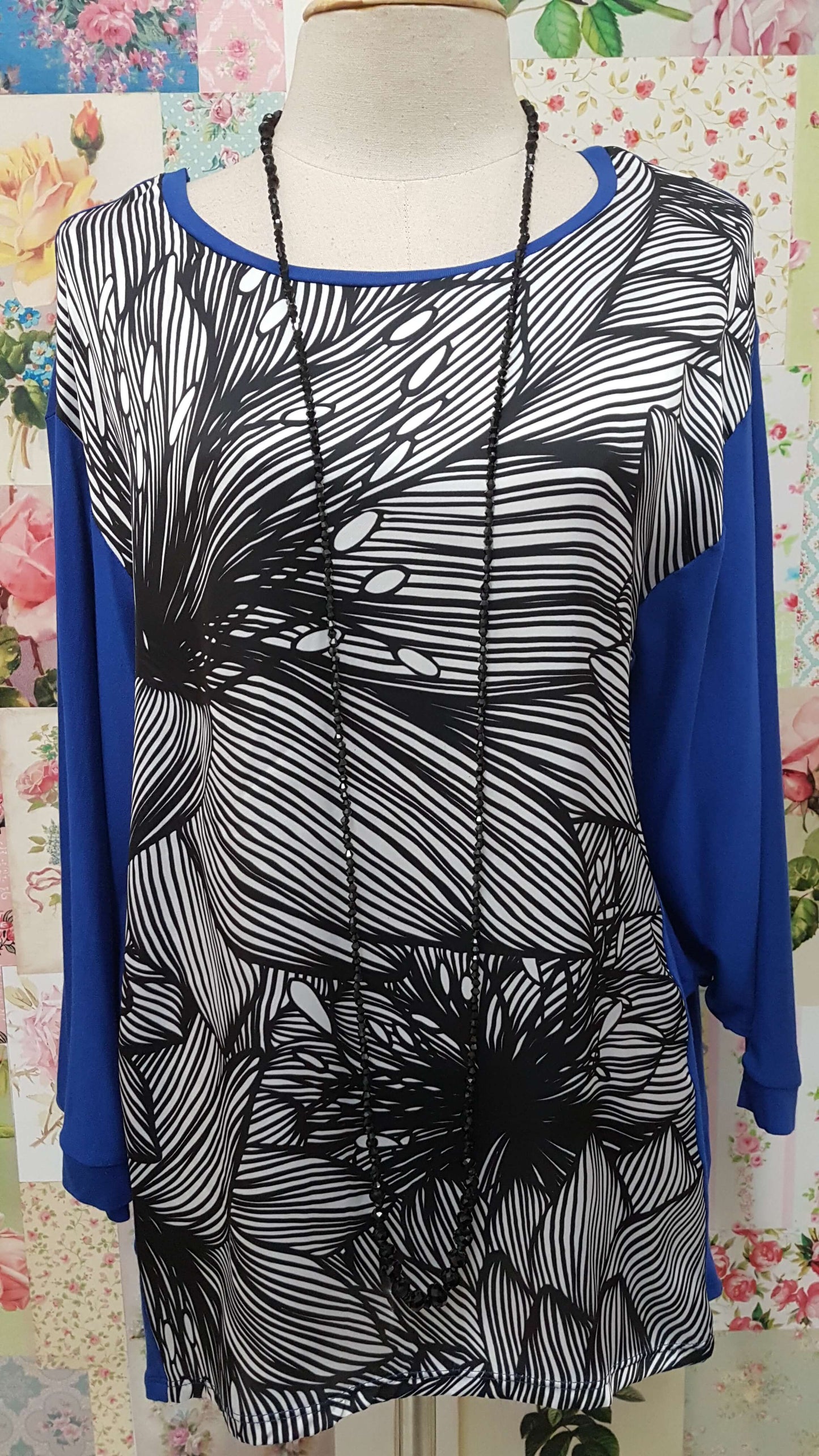 Royal Blue Top MY083