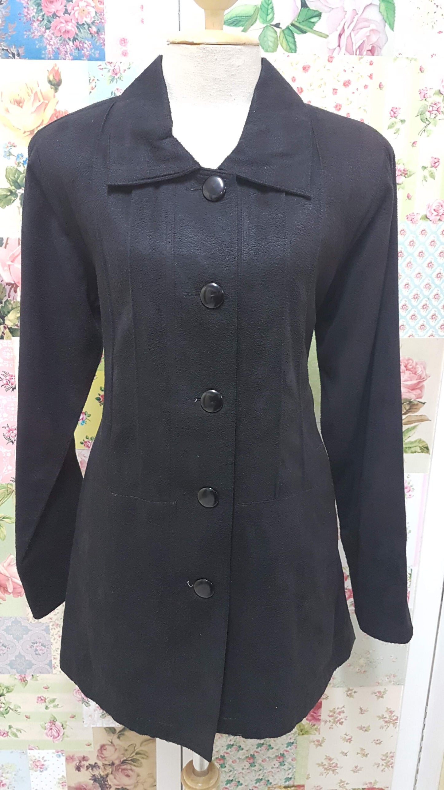 Black Suede Jacket YD010