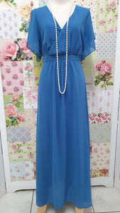 Petrol Blue Dress MB0114