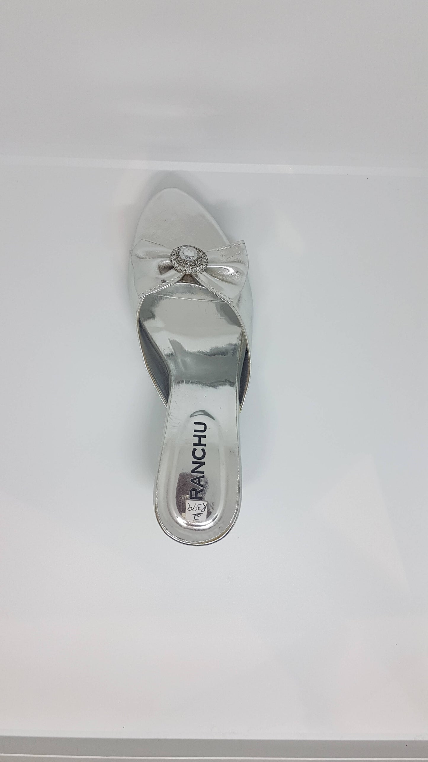 Silver Slip On Shoe SK013