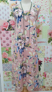 Pink Floral Dress GD0206