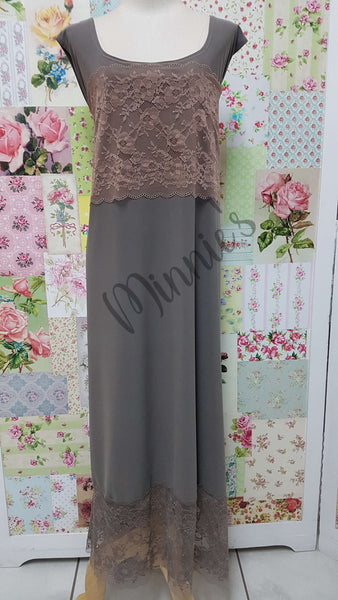 Mocha 2-Piece Dress Set MB085