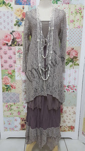 Mocha Lace Dress GD055