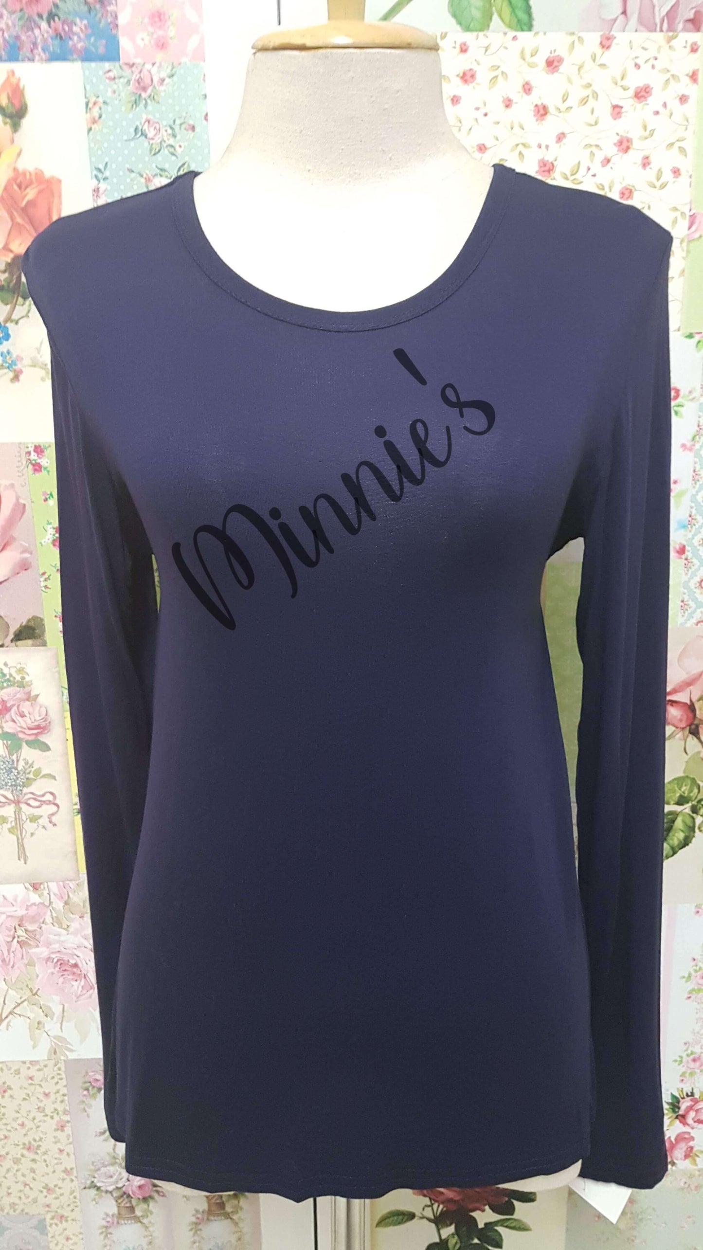 Navy Top BU0183