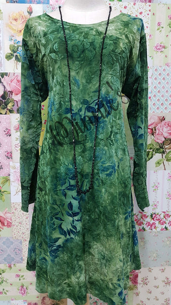 Green Top with Print CH0222