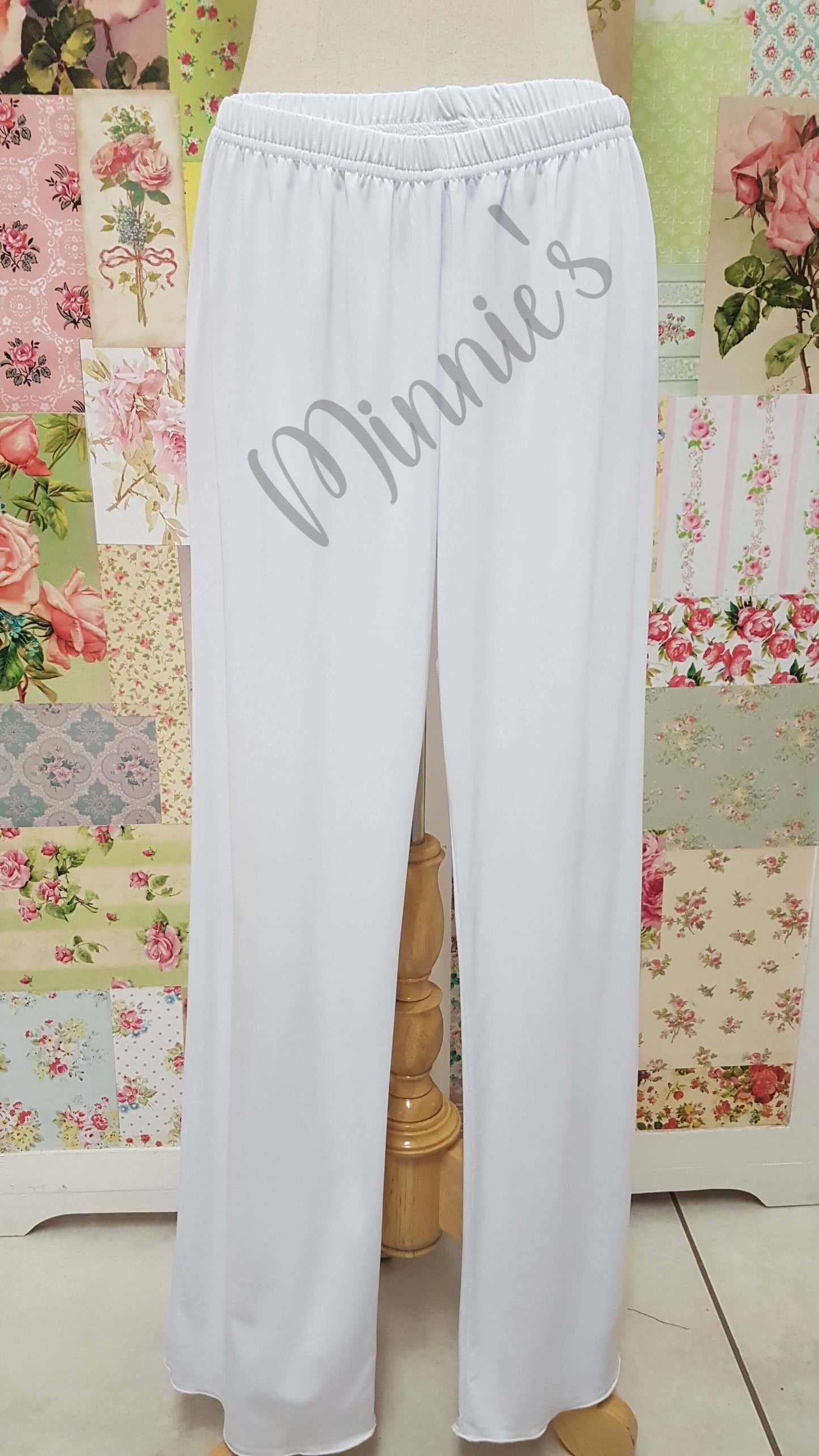 White Bonbon Pants CH0444