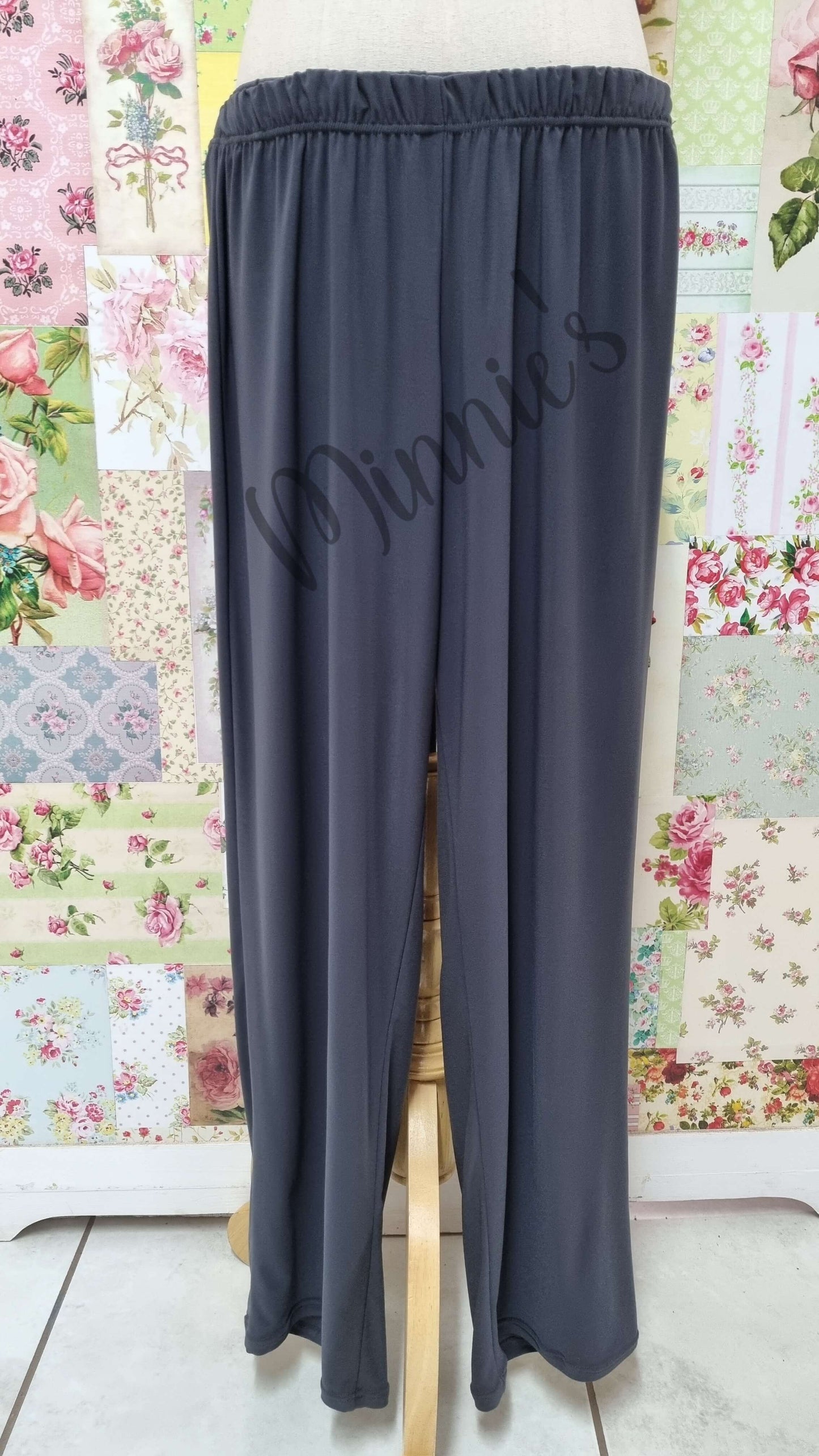 Charcoal 3-Piece Pants Set JS0633