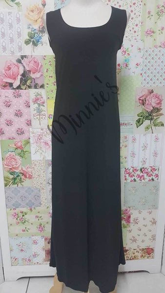 Black Floral 2-Piece Dress GD0220