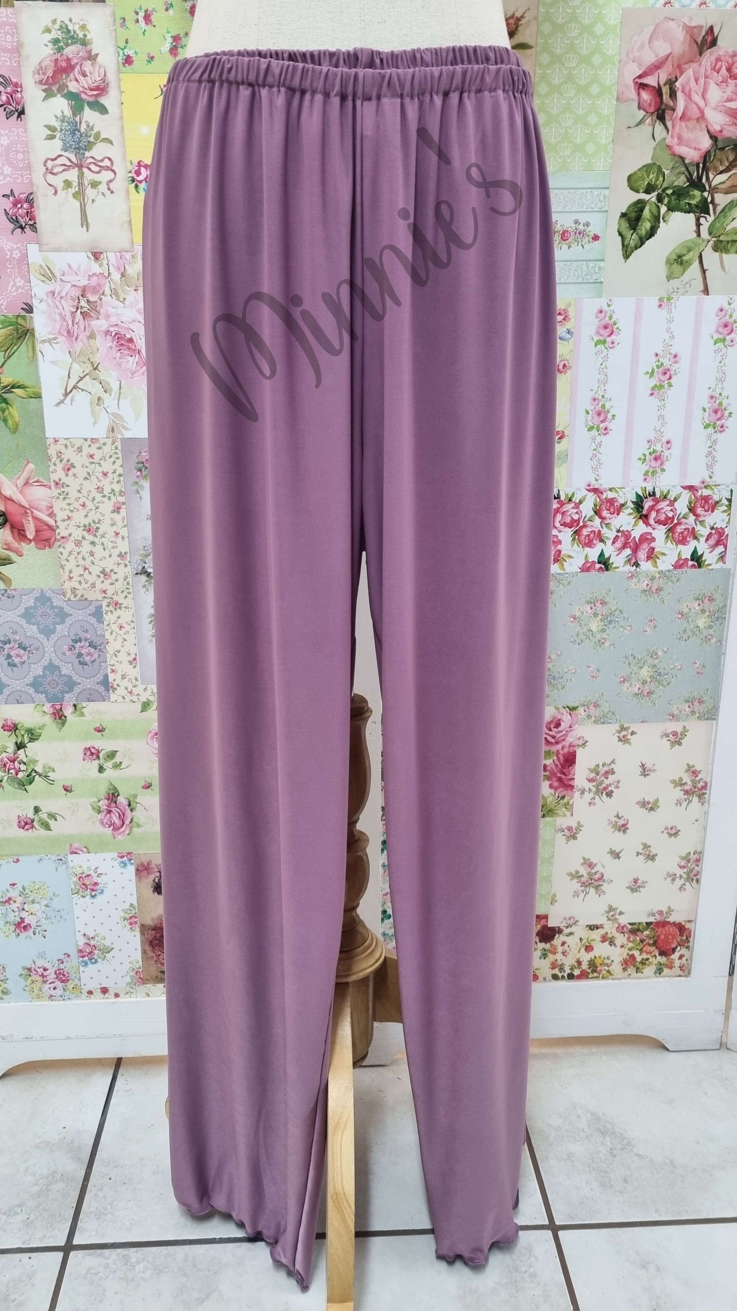Mauve 3-Piece Pants Set LR0464