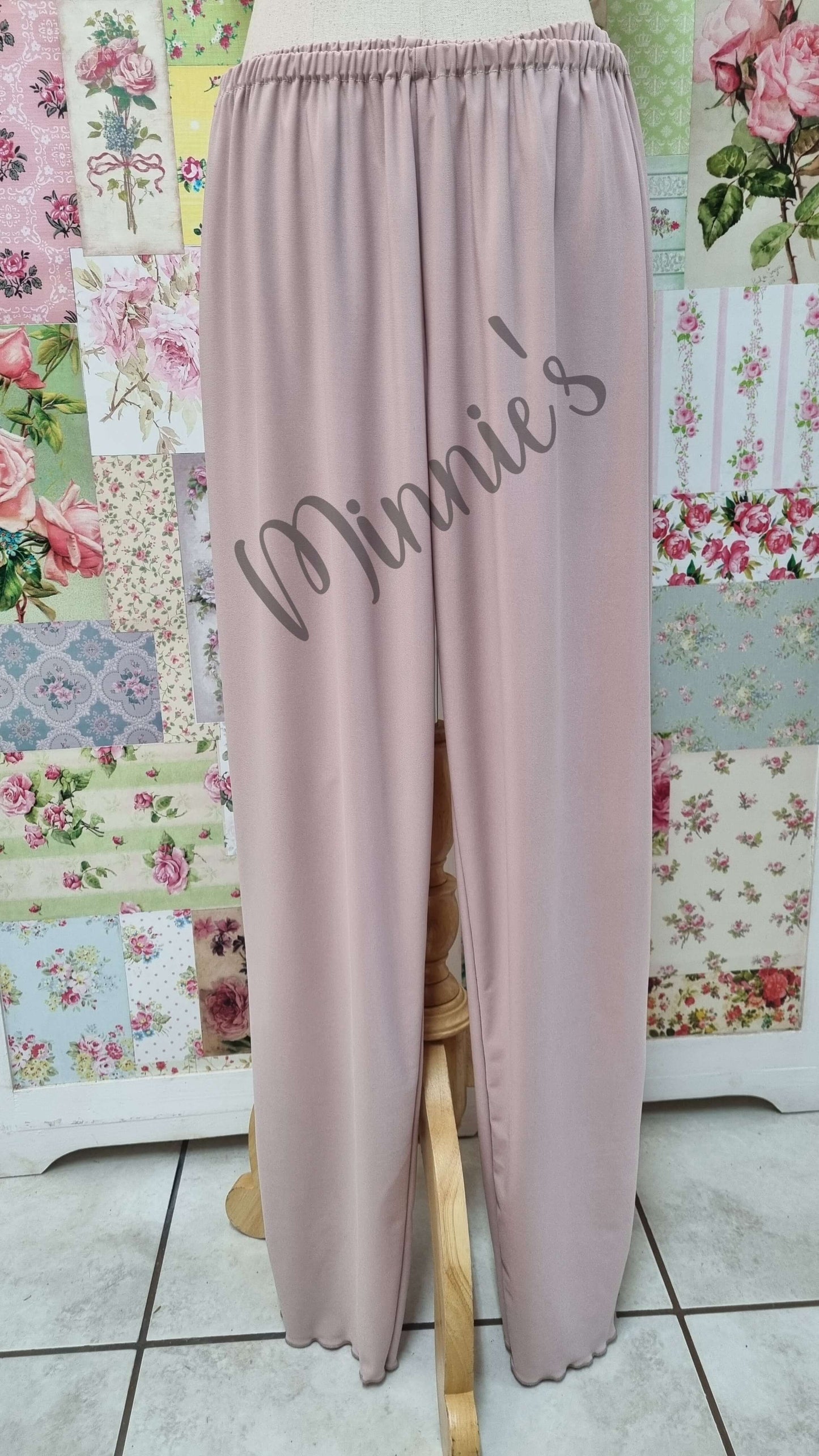 Soft Pink 3-Piece Pants Set LR0683
