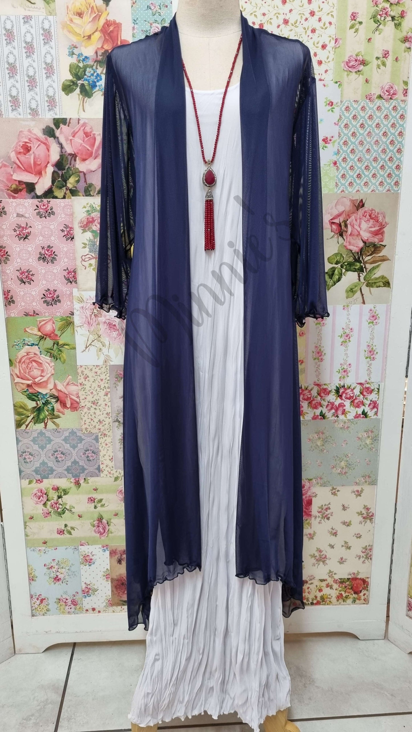 Navy Mesh Jacket PG0244