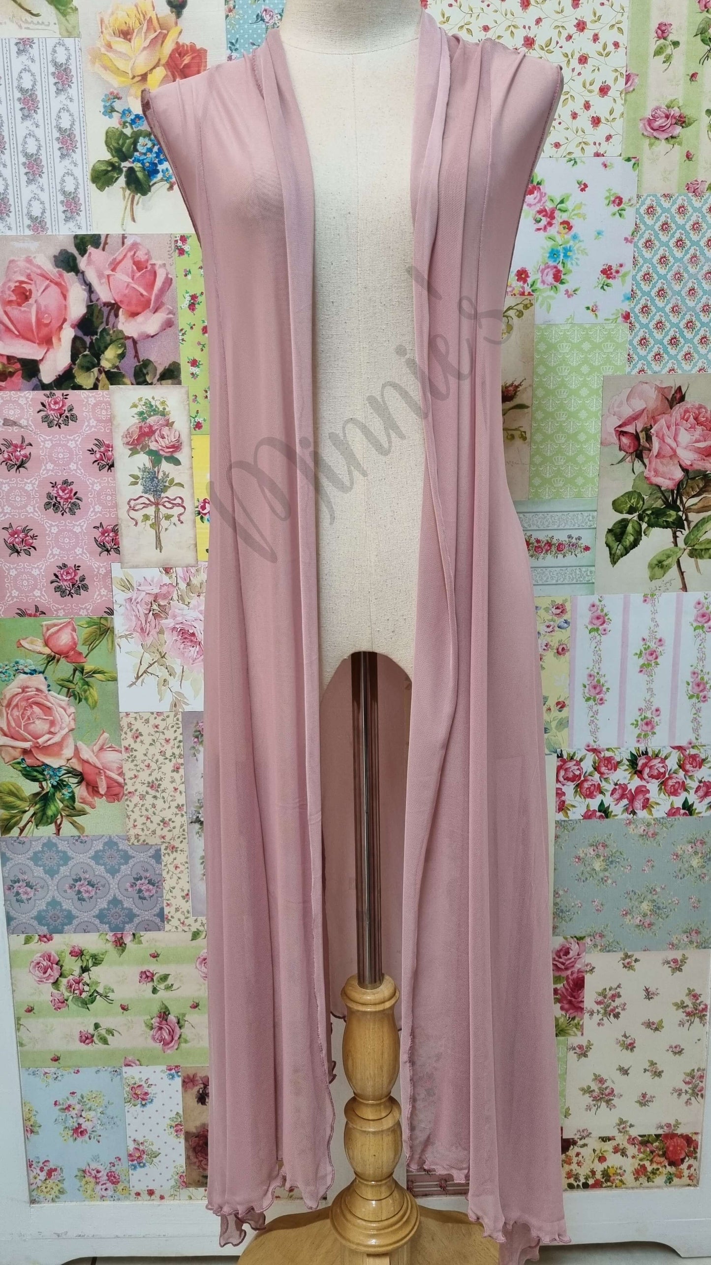 Dusty Pink 3-Piece Pants Set SH023