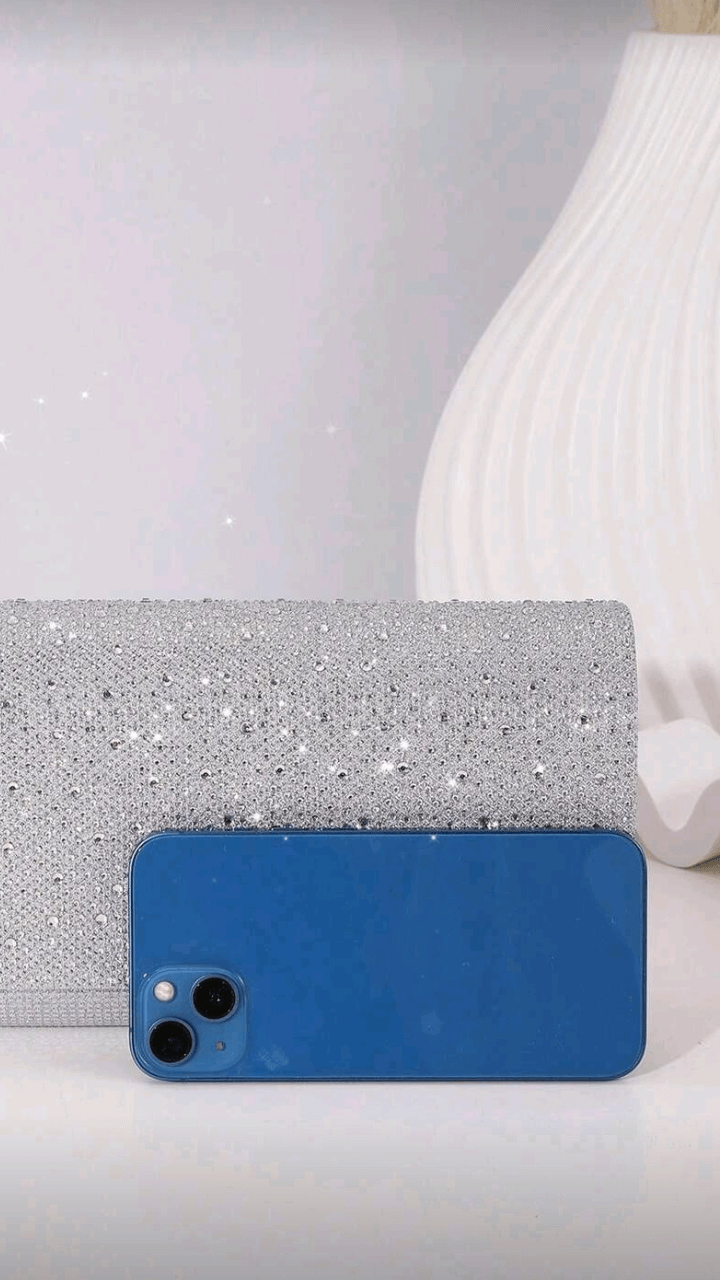 Silver Evening Bag EB017