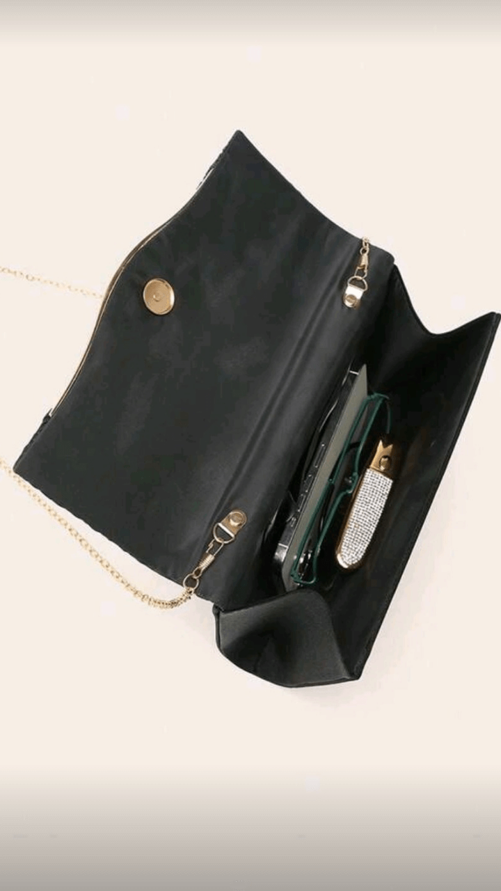 Black Clutch Bag EB004