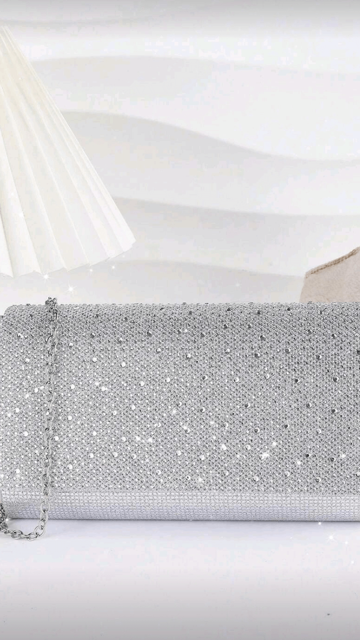 Silver Evening Bag EB017