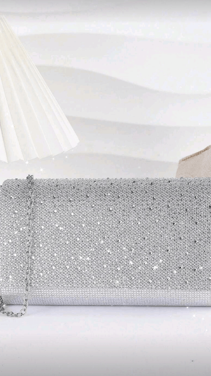 Silver Evening Bag EB017