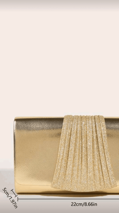 Gold / Silver Clutch Bag EB008