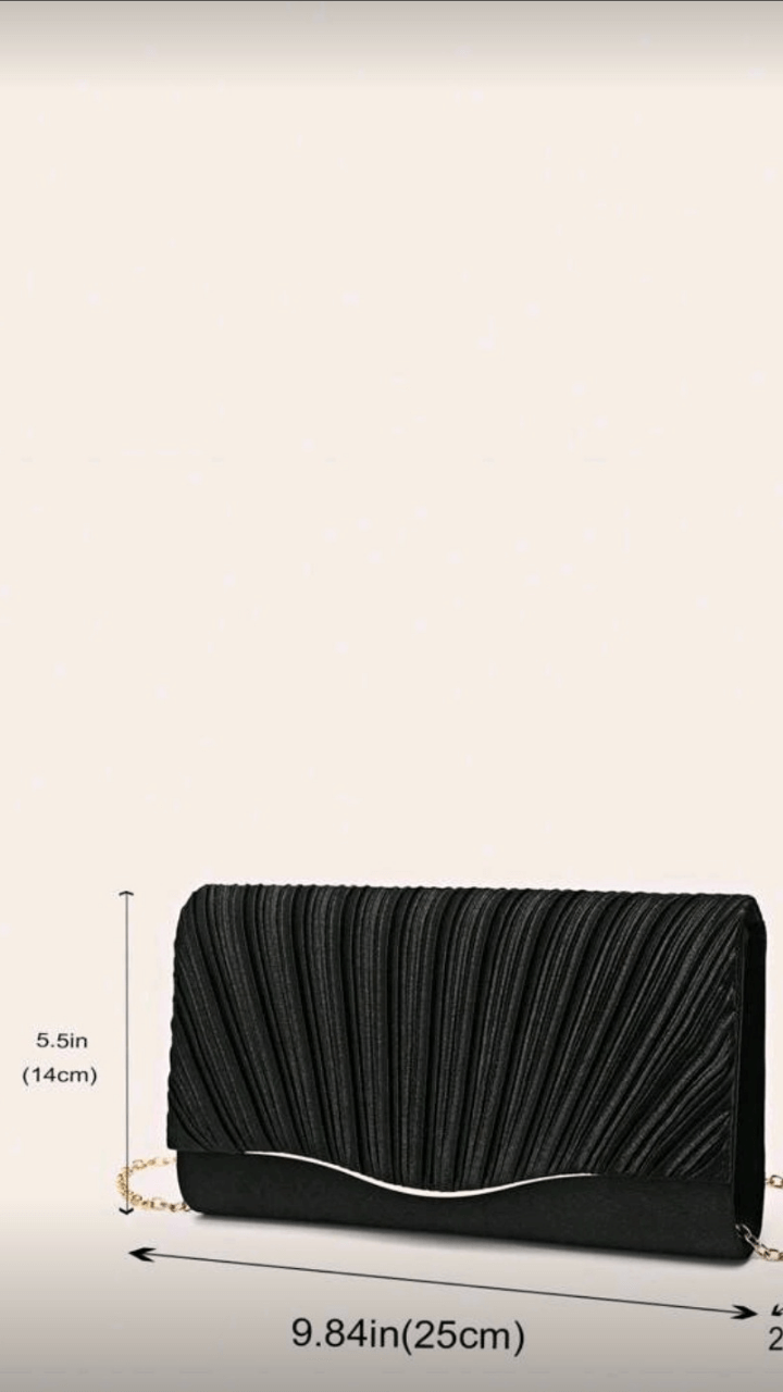 Black Clutch Bag EB004