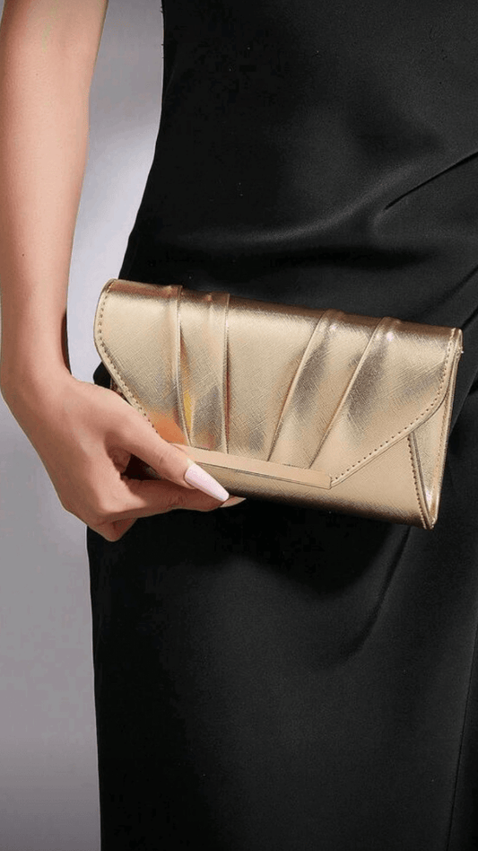 Gold / Silver Clutch Bag EB009