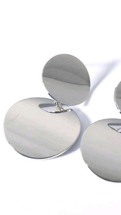 Gold / Silver Earrings JU0246