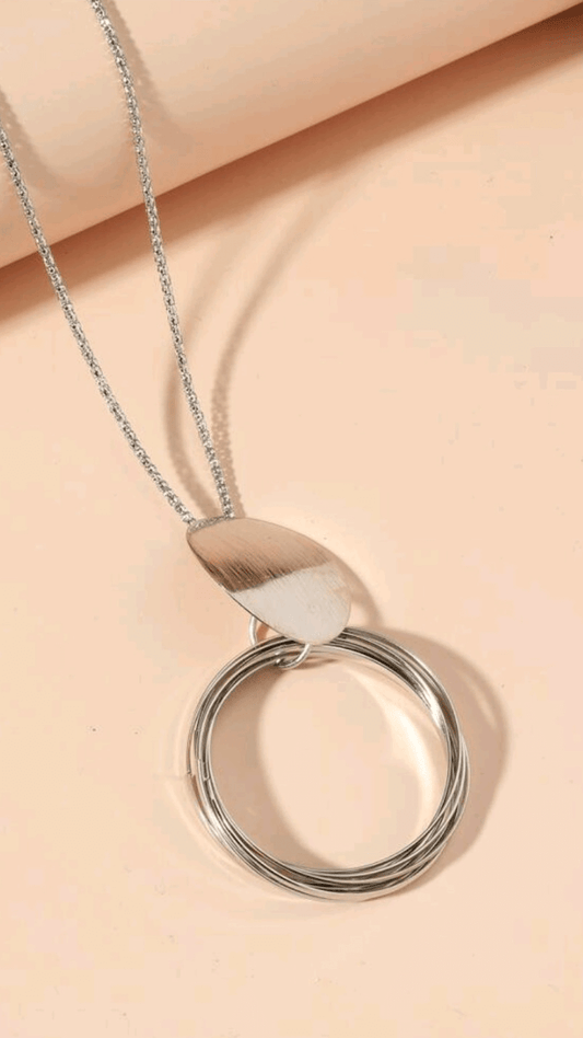 Silver Ring Pendant JU0401