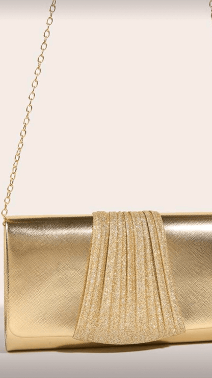 Gold / Silver Clutch Bag EB008