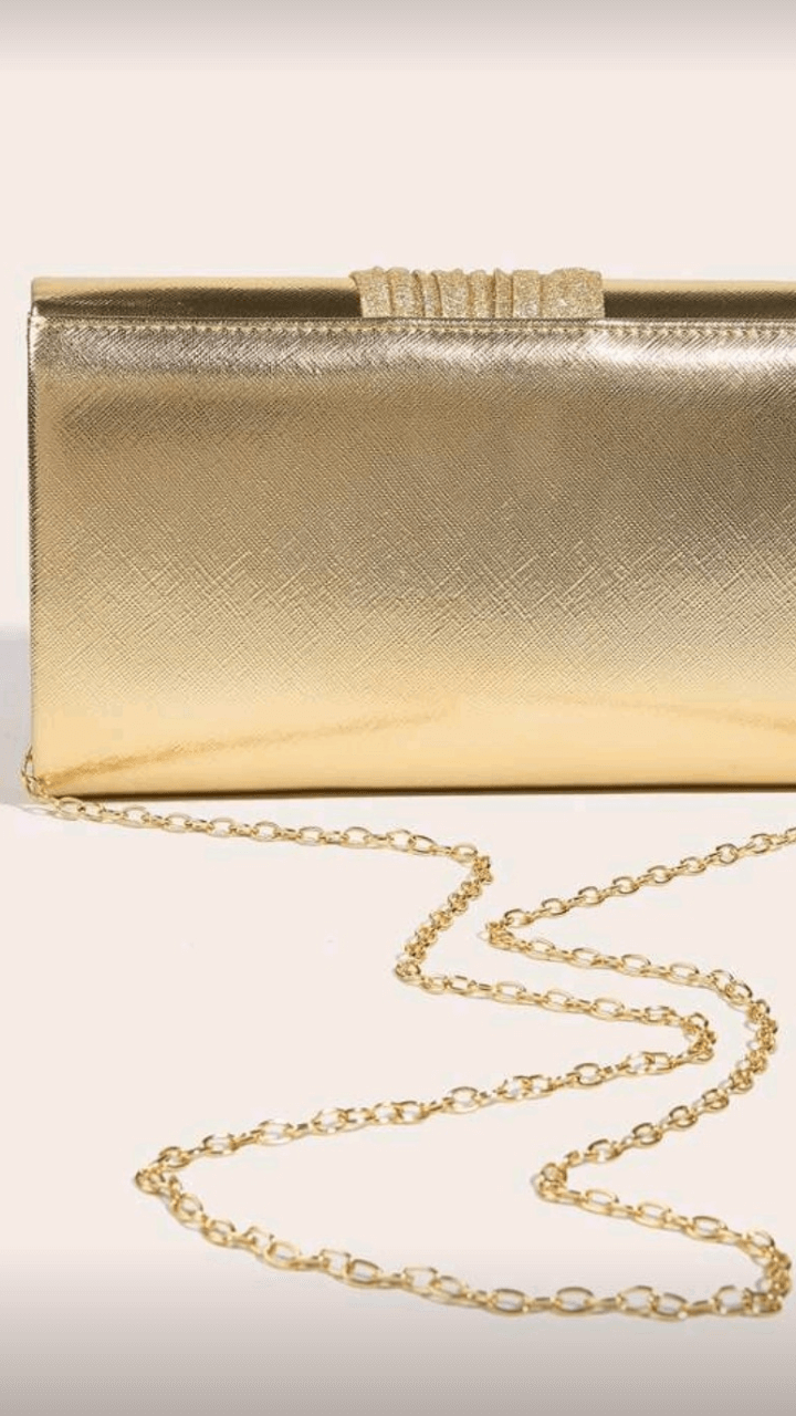 Gold / Silver Clutch Bag EB008