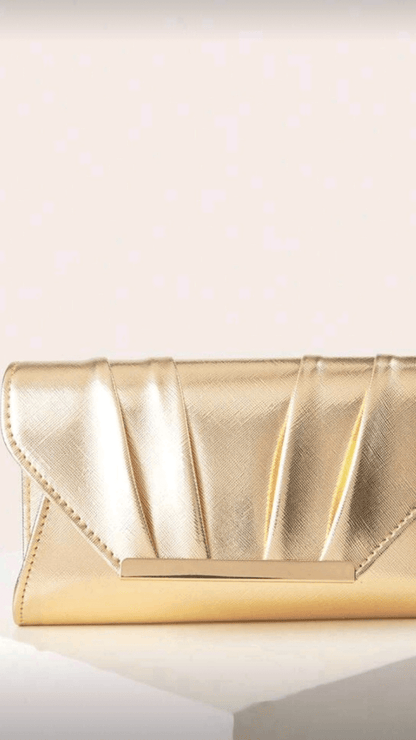 Gold / Silver Clutch Bag EB009