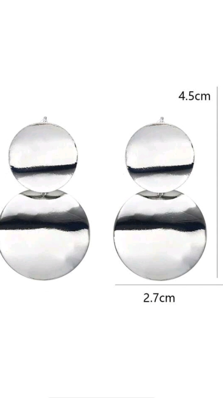 Gold / Silver Earrings JU0246