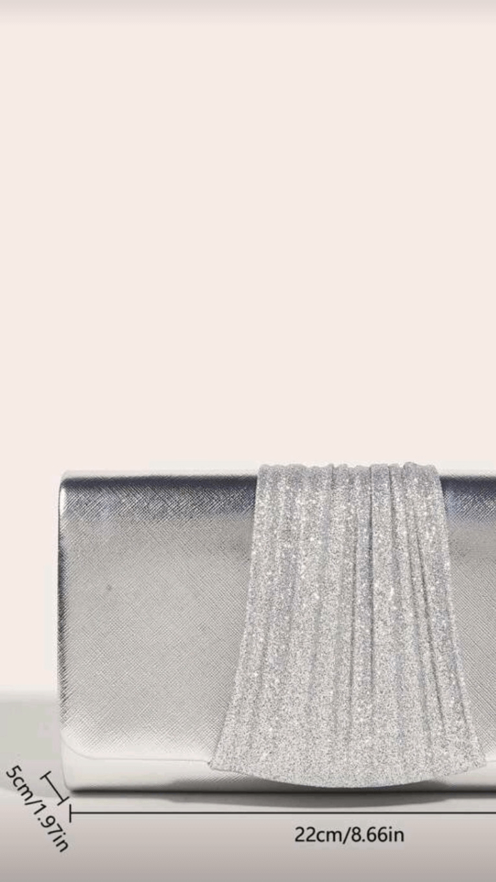 Gold / Silver Clutch Bag EB008