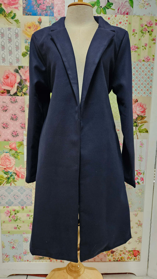 Navy Melton Jacket BU0453
