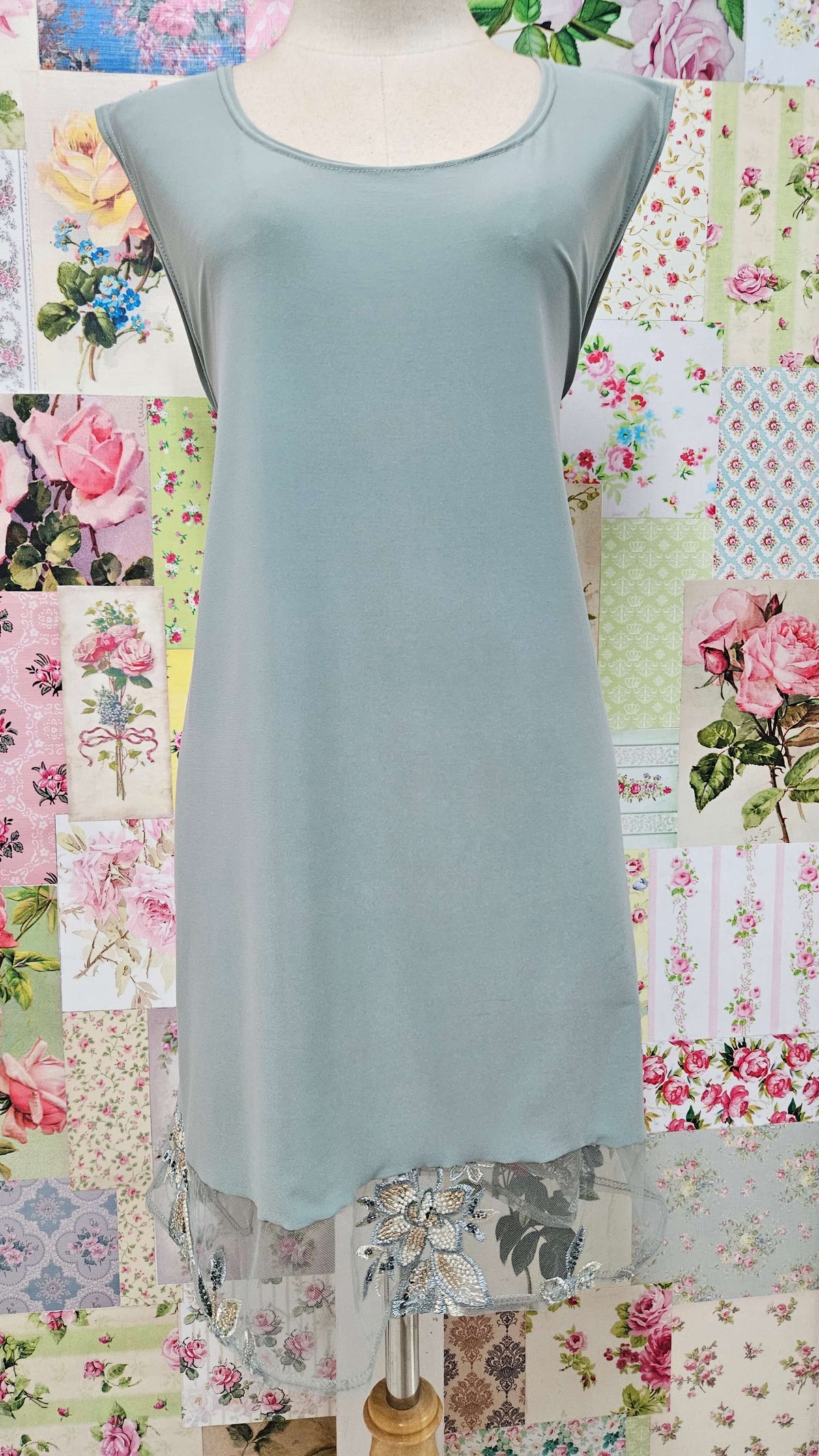 Green Printed 3-Piece Pants Set LR0326
