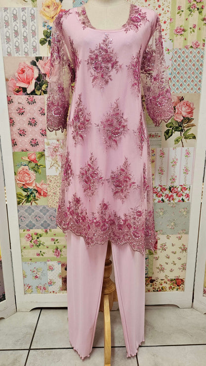 Pink 3-Piece Pants Set LR0672