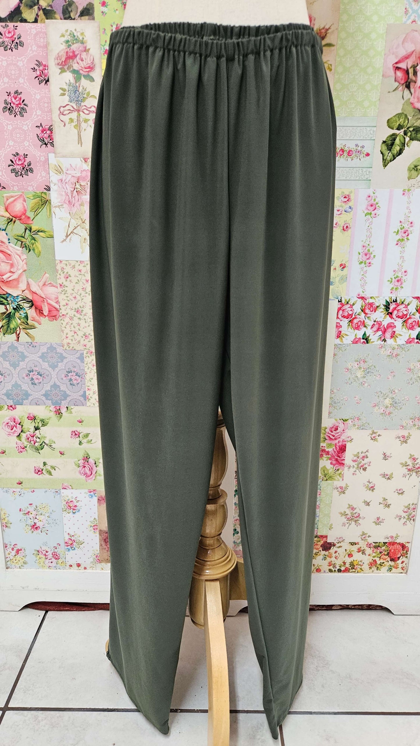 Olive Green Pants Set LR0706